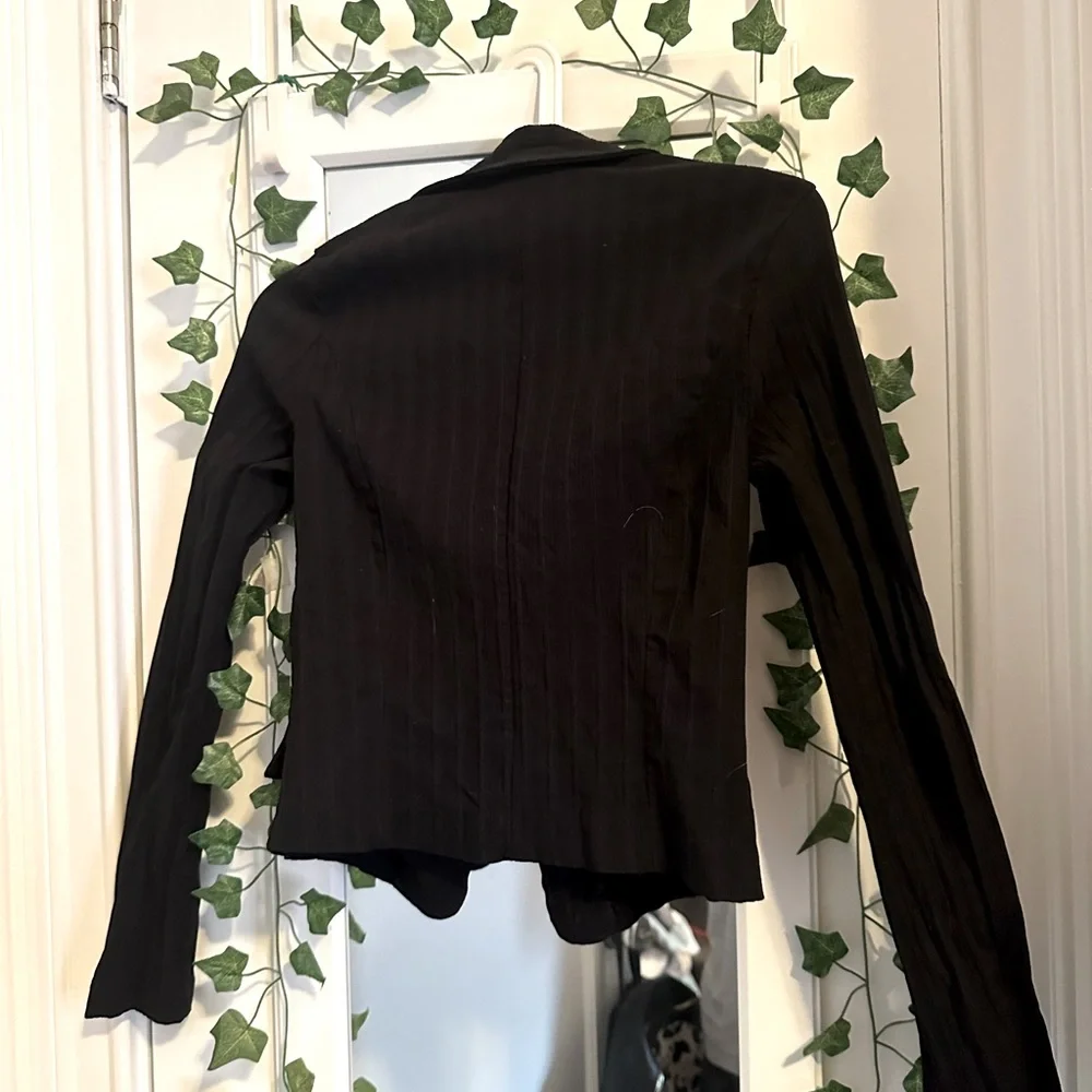 Button front mini dress jacket - Picture 2 of 2